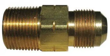 JMF Company 15/16 in. Flare X 3/4 in. D Male Brass Gas Adapter