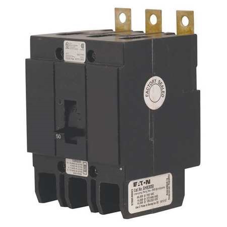 [46MX60] Miniature Circuit Breaker, GHB Series, 100A, 3 Pole, 277/480V AC, 14kA at 277/480V AC