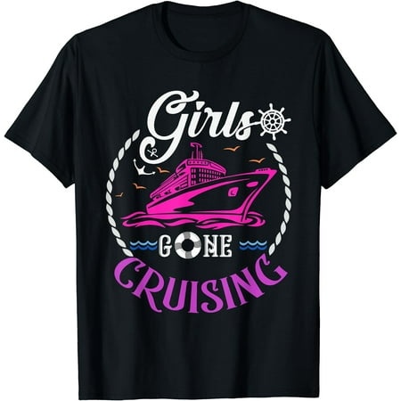 Girls Gone Cruising Tshirt for Women Cruise Lovers