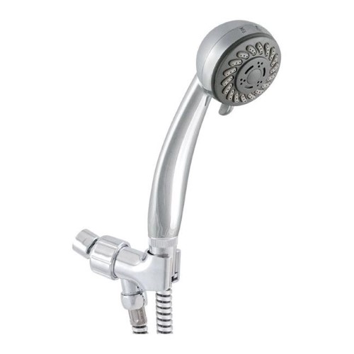 [4705471] Oakbrook Collection Chrome PVC 3 Settings Handheld Showerhead 1.8 Gpm