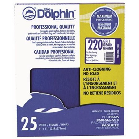[475010053] Sandpaper 9x11 220, 25PK