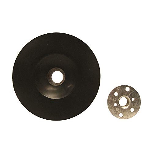 Mercer Industries 328005-5" X 5/16"-24 (No Holes) Backing Pad for Hook & Loop Discs