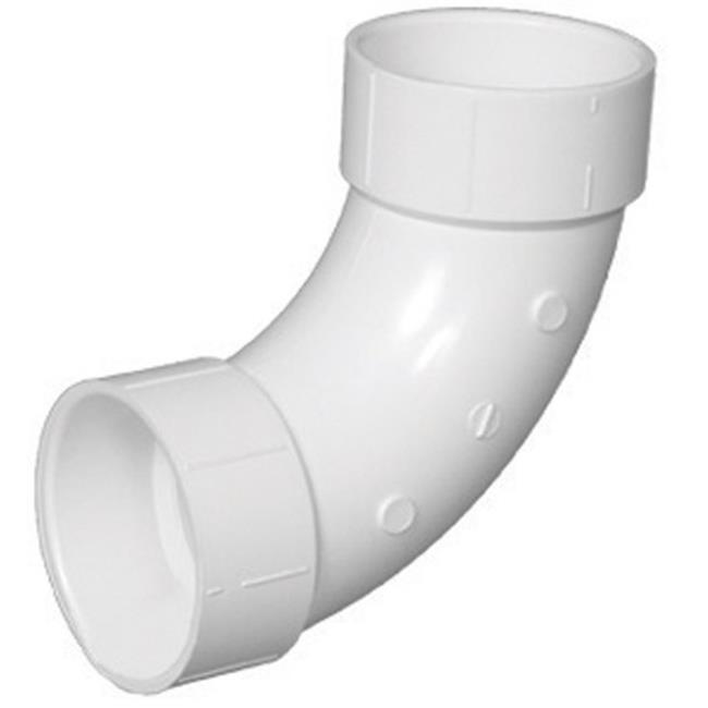 ELBOW 90LS PVC DWV3" HXH