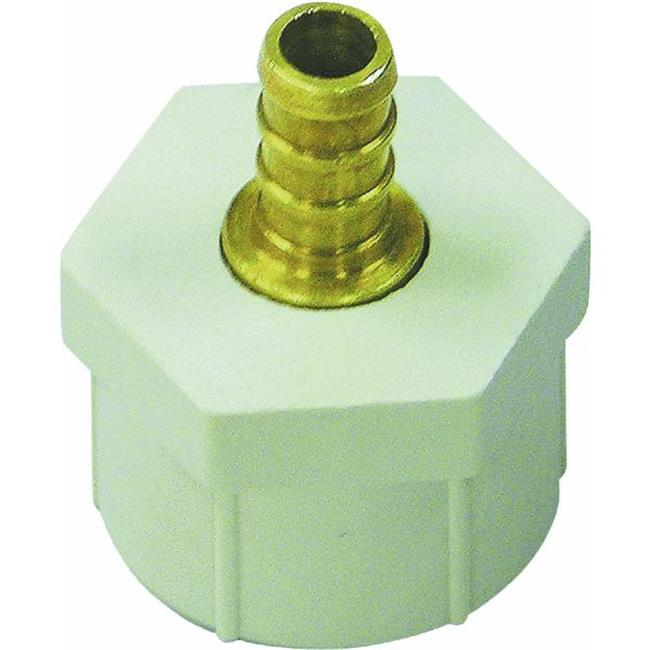 [4811691] SharkBite 1/2 in. Barb X 1/2 in. D FPT Brass Adapter