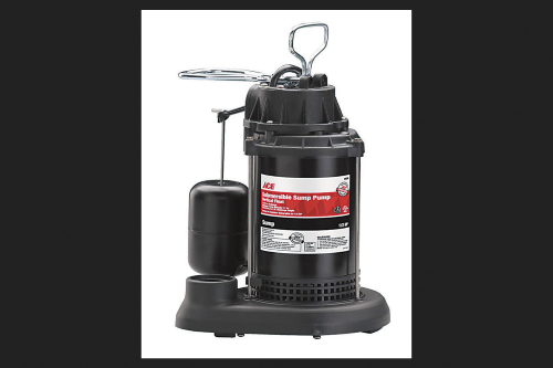 Ace 1/2 HP 4300 Gph Thermoplastic Vertical Float Switch AC Submersible Sump Pump