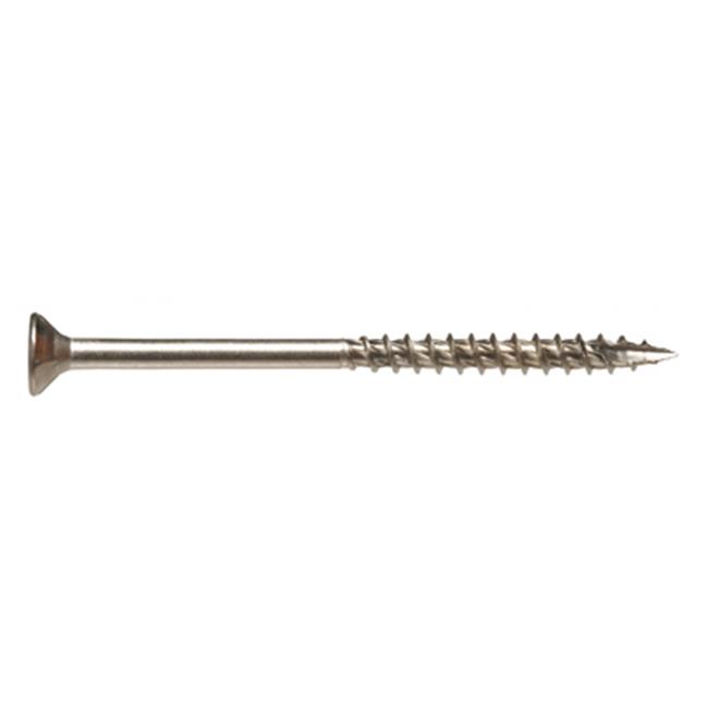 HILLMAN Power Pro No. 8 Ga. X 1-3/4 in. L Stainless Steel Star Flat Head Exterior Deck Screws 1 Lb 1