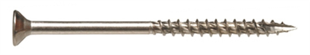 HILLMAN Power Pro No. 9 Ga. X 2 in. L Stainless Steel Star Flat Head Exterior Deck Screws 5 Lb 539 P