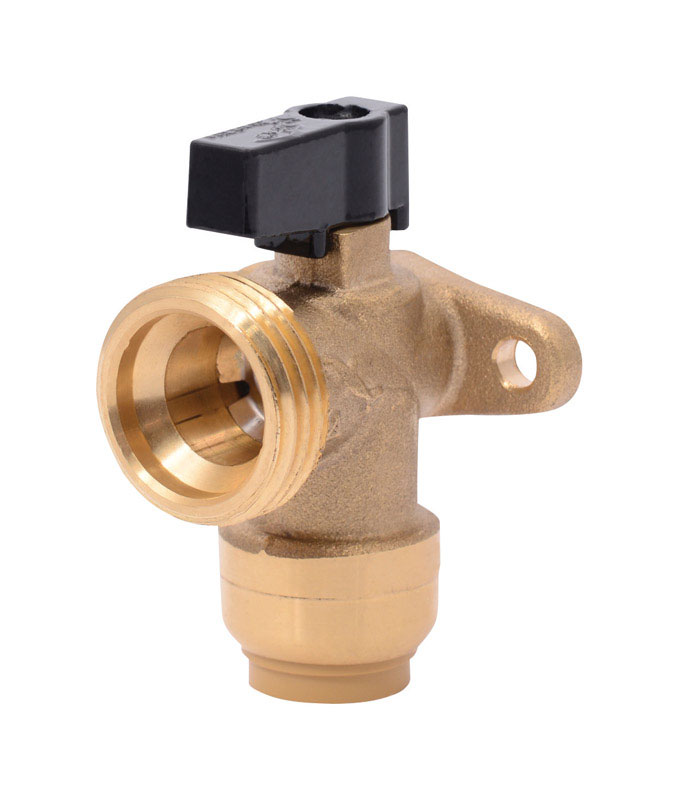 [4883161] SharkBite 1/2 in. PTC X 3/4 in. MHT Brass Washing Machine Valve
