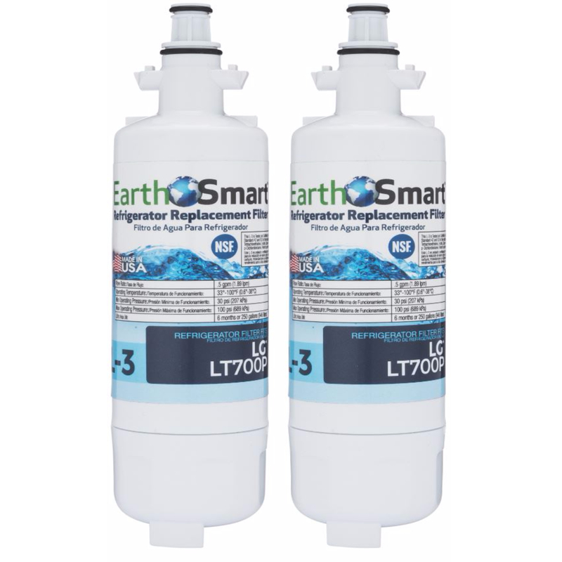 EarthSmart L-3 Refrigerator Replacement Filter for LG LT700P 