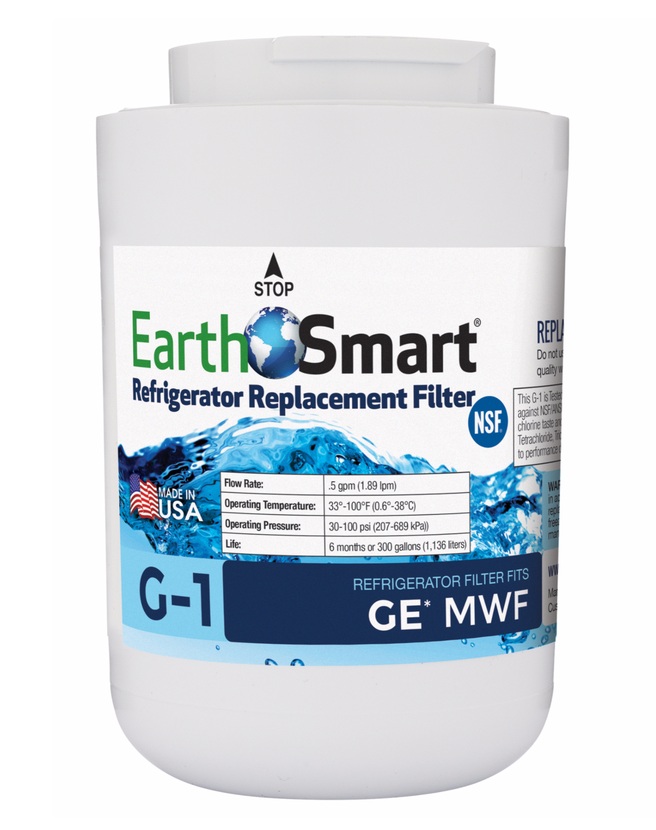 EarthSmart G-1 Refrigerator Replacement Filter for GE MWF 