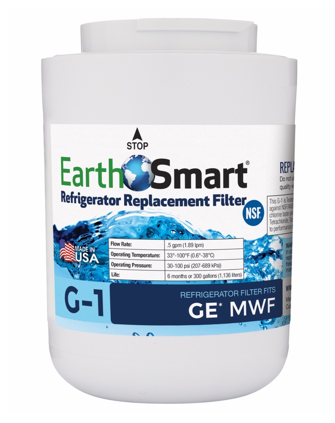 EarthSmart G-1 Refrigerator Replacement Filter for GE MWF 