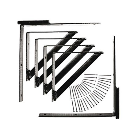 [500001260] PYLEX 11050 Simple Gate Kit  2 5" X 11" X 11"  Black