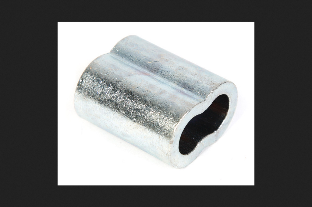 Campbell Chain Zinc-Plated Copper Wire Rope Sleeve