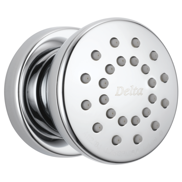 Delta 50102 Single Function 1.75 GPM Round Brass Body Spray Chrome Showers Body Sprays Single Function