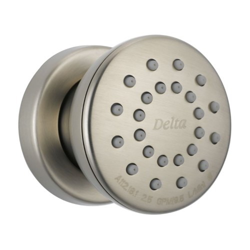 Delta 50102 Single Function 1.75 GPM Round Brass Body Spray Brilliance Stainless Showers Body Sprays Single Function