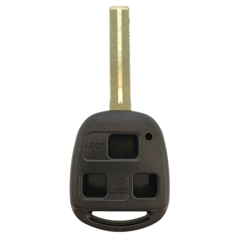 KeyStart 9977349 Plastic Black Automotive Double Sided FOB Blank Key for Lexus