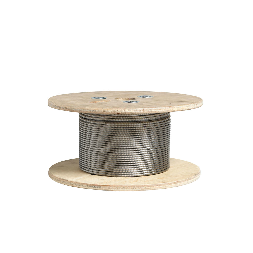 Deckorators 1/8 in. W X 100 Ft. L Stainless Steel Cable