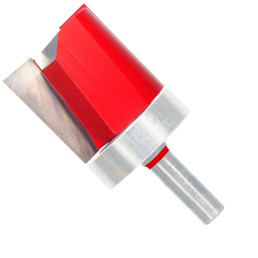 Freud 2 in. Top Bearing Flush Trim Bit with 1/2 in. Shank - 50-138