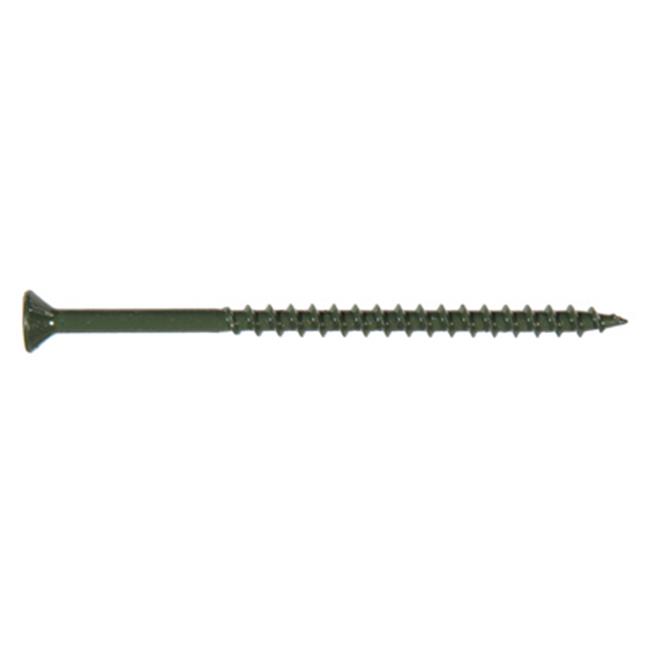 DCK SCRW 10X2.5" GRN 25#