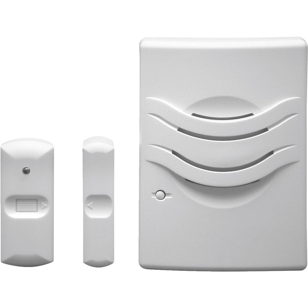 WD5080A Wireless Plug-in Chime Commercial Residential Entrance Alert 1000 Ft Range