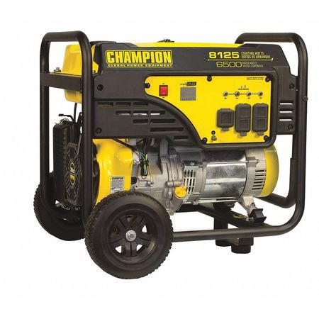 CHAMPION POWER EQUIPMENT 100109 Portable Generator,6500W,Gas