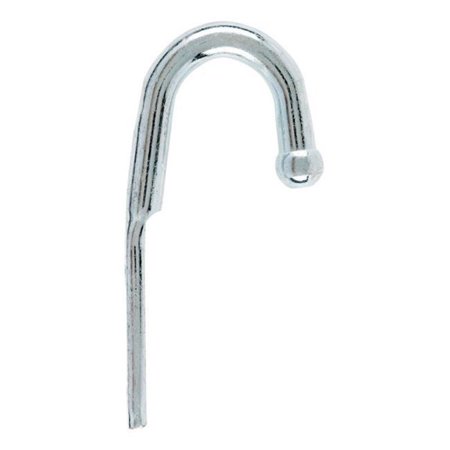 Hampton Small Zinc-Plated Silver Steel 3.125 in. L Rope Binding Hook 325 Lb. 1 Pack