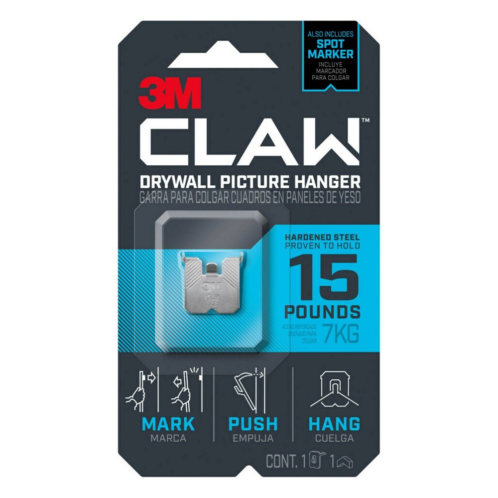 CLAW PIC HANGER 15LB 1PK