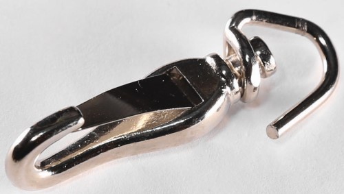 503738 Spring Snap, 30 Lb Working Load, Steel, Nickel