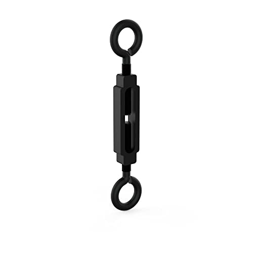 [5037943] National Hardware 3/8 in. D X 10-1/2 in. L Black Steel Eye Turnbuckle 215 Lb 1 Pk