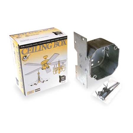 RACO 294 Electrical Box,Round Ceiling Pan,8 Side