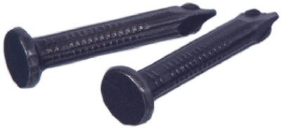 Hillman 1 in. L Masonry Steel Nail Fluted Shank Flat