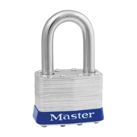 Master Lock 1-1/2 in. H X 2 in. W Steel Pin Tumbler Exterior Padlock