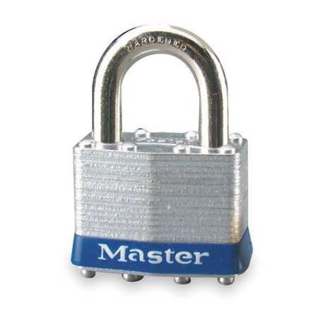 Master Lock 1-5/16 in. H X 1 in. W X 1-3/4 in. L Steel 4-Pin Cylinder Exterior Padlock