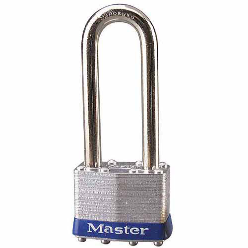 Master Lock 1-5/16 in. H X 1 in. W X 1-3/4 in. L Steel Pin Tumbler Exterior Padlock