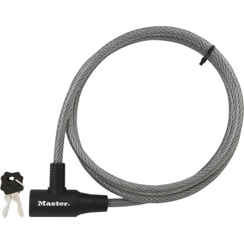 Master Lock 3/8 in. D X 72 in. L Vinyl Coated Steel Locking Cable