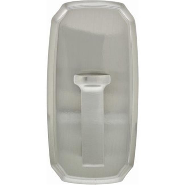 Hillman High and Mighty 25 Lb. Capacity Satin Nickel Scallop Decorative Hook - All