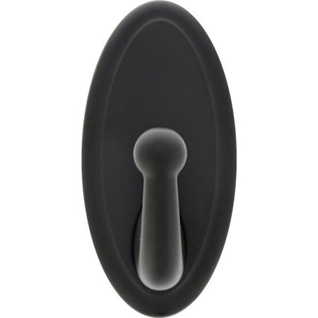 Hillman High and Mighty 25 Lb. Capacity Oil Rubbed Bronze Oval Decorative Hook - All