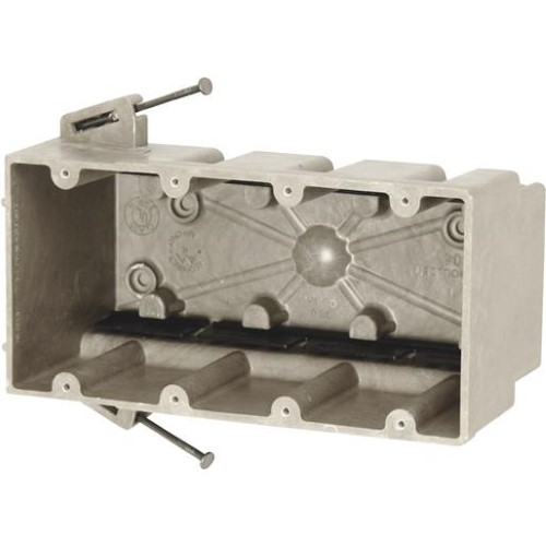 Allied Moulded Products 4300NK Electrical Box 4-Gang