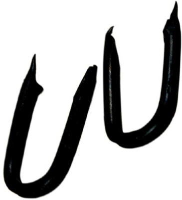 Hillman No. 5 X 3/8 in. L Blue Steel Wire Cloth Staple 5 Ga. 1-1/2 Oz.