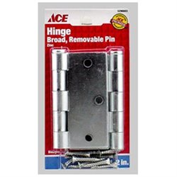 Ace 3-1/2 in. L Zinc-Plated Broad Hinge 2 Pk