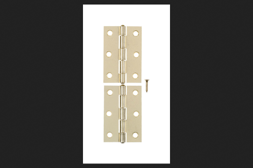 3  Narrow Hinge Bright Brass for Lightweight Doors  Chests and Cabinets Ace