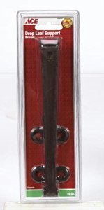 Ace Brown Brass Table Leaf Support Bracket 10 in. L