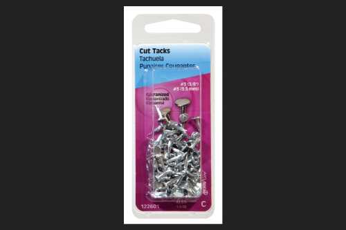 HILLMAN No. 12 X 11/16 in. L Galvanized Silver Steel Cut Tacks 1 Pk