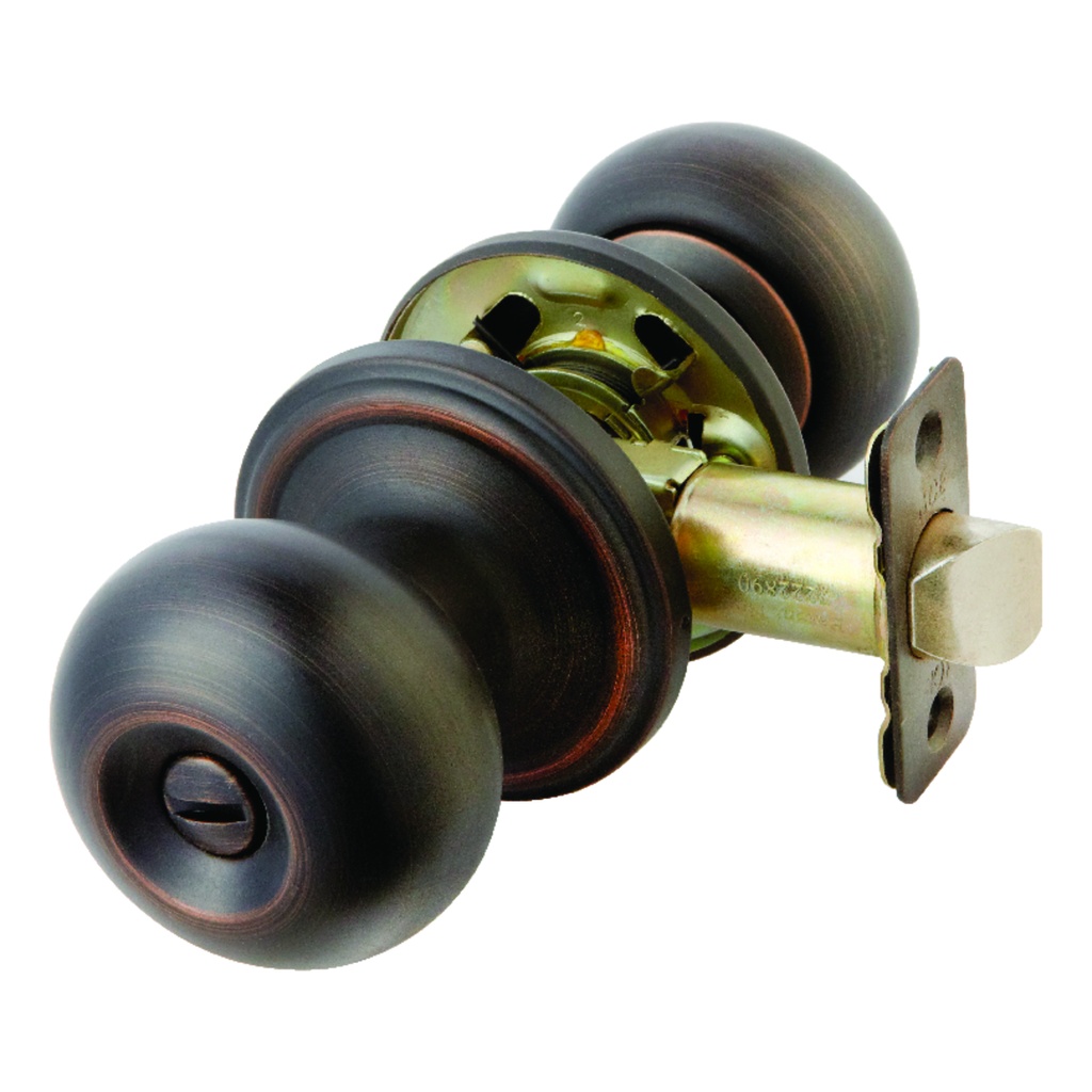 Ace Colonial Oil Rubbed Bronze Privacy Lockset 1-3/4 in