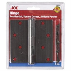 HINGE 4" SQ OIL RUB