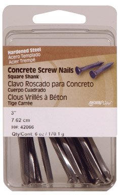 Hillman 3 in. L Concrete Steel Nail Square Shank Flat 6 Oz.