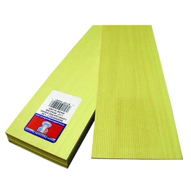 4302 0.10 X 3 X 24 in. Basswood