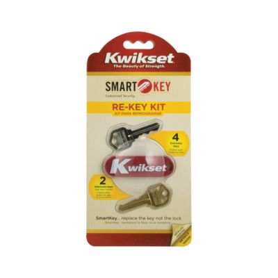 [5420724] Kwikset Metal Smart Key Re-Key Kit 1 Pk