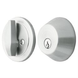 Ace Brushed Chrome Metal Single Cylinder Deadbolt