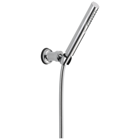 Delta 55085 Trinsic 1.75 GPM Single Function Hand Shower Package - Includes Hose and Holder Chrome Showers Hand Showers Single Function